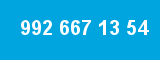 992 667 13 54 992 667 13 54